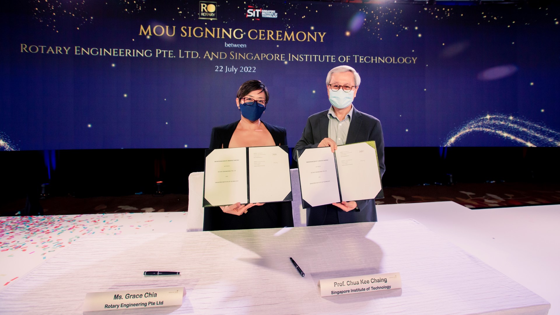 Rotary MOU signing