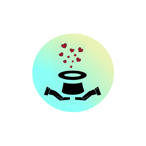 Magical hearts logo