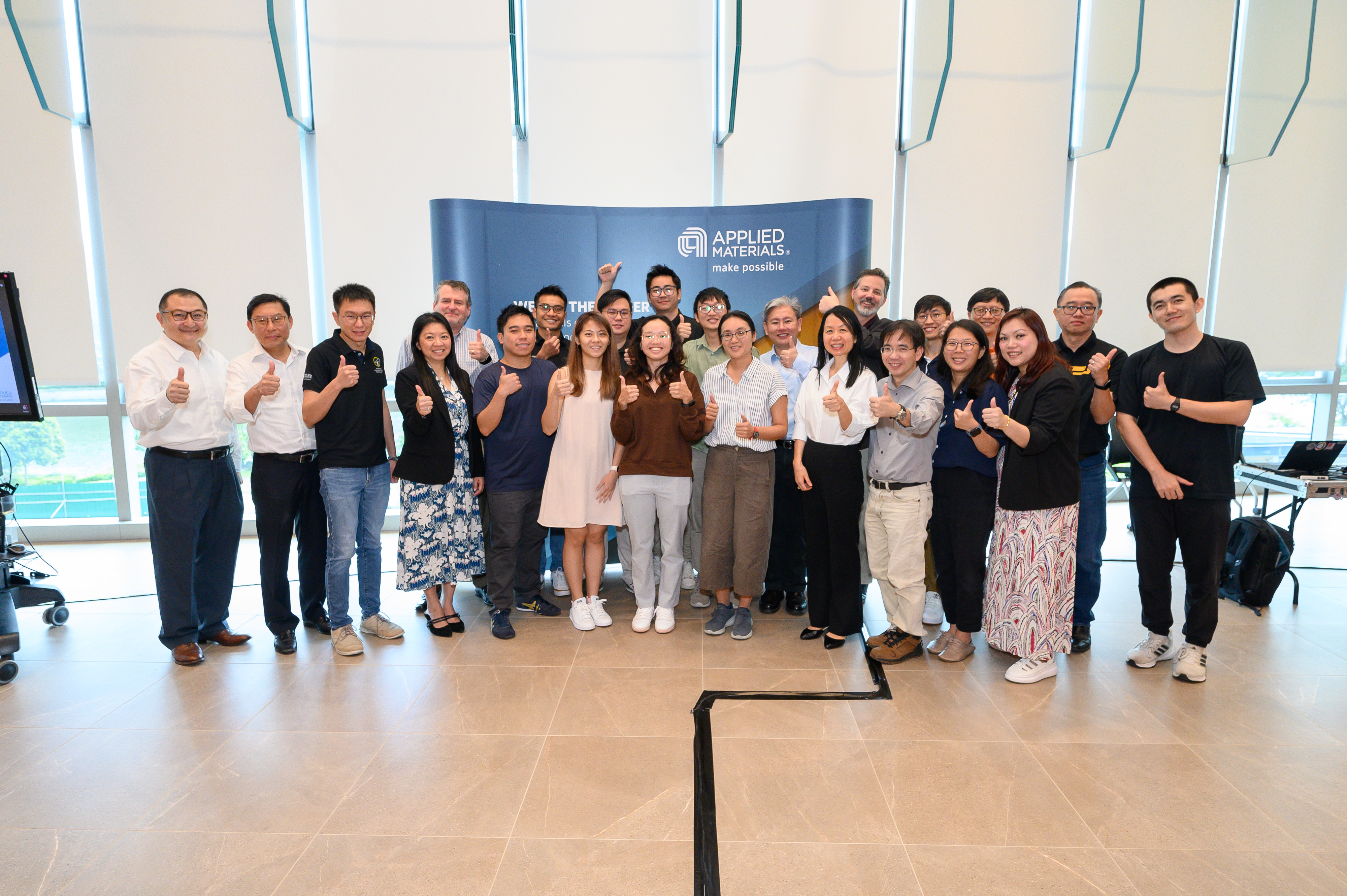 1st graduation event for the Applied Materials Machine Learning and AI Data Analytics for the Semiconductor Industry Course in Feb 2025 (SIT Photo: Ken Lee)