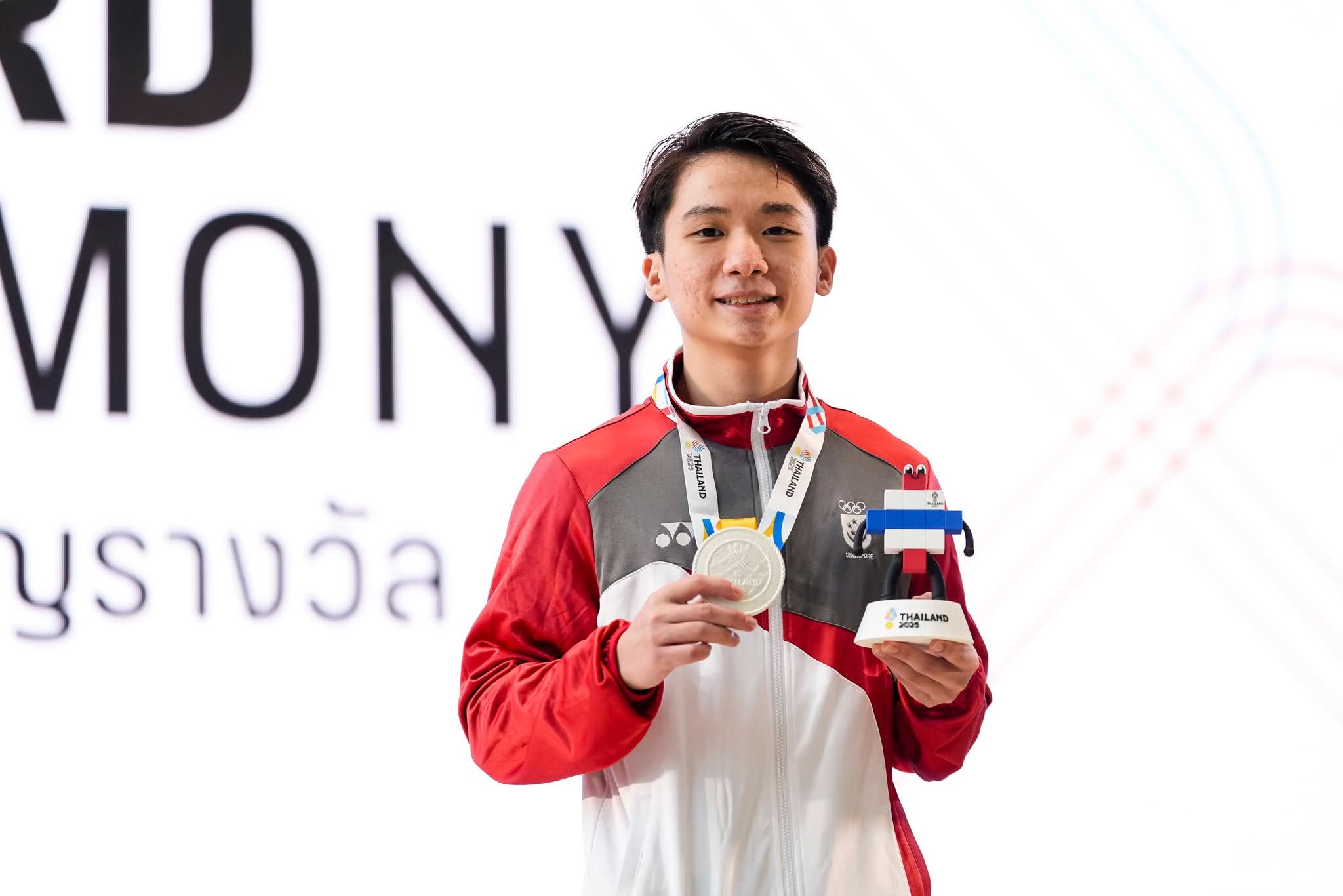 Randall and his Silver Medal