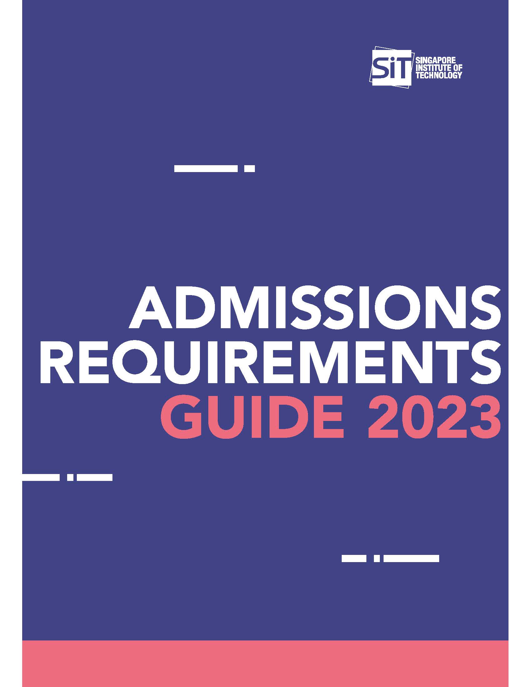Admissions Requirements Guide