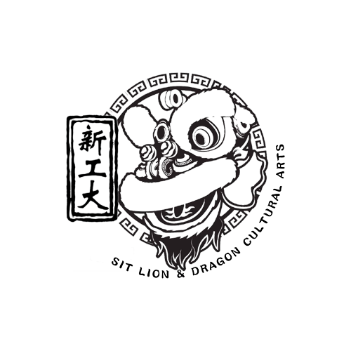 Lion dance logo