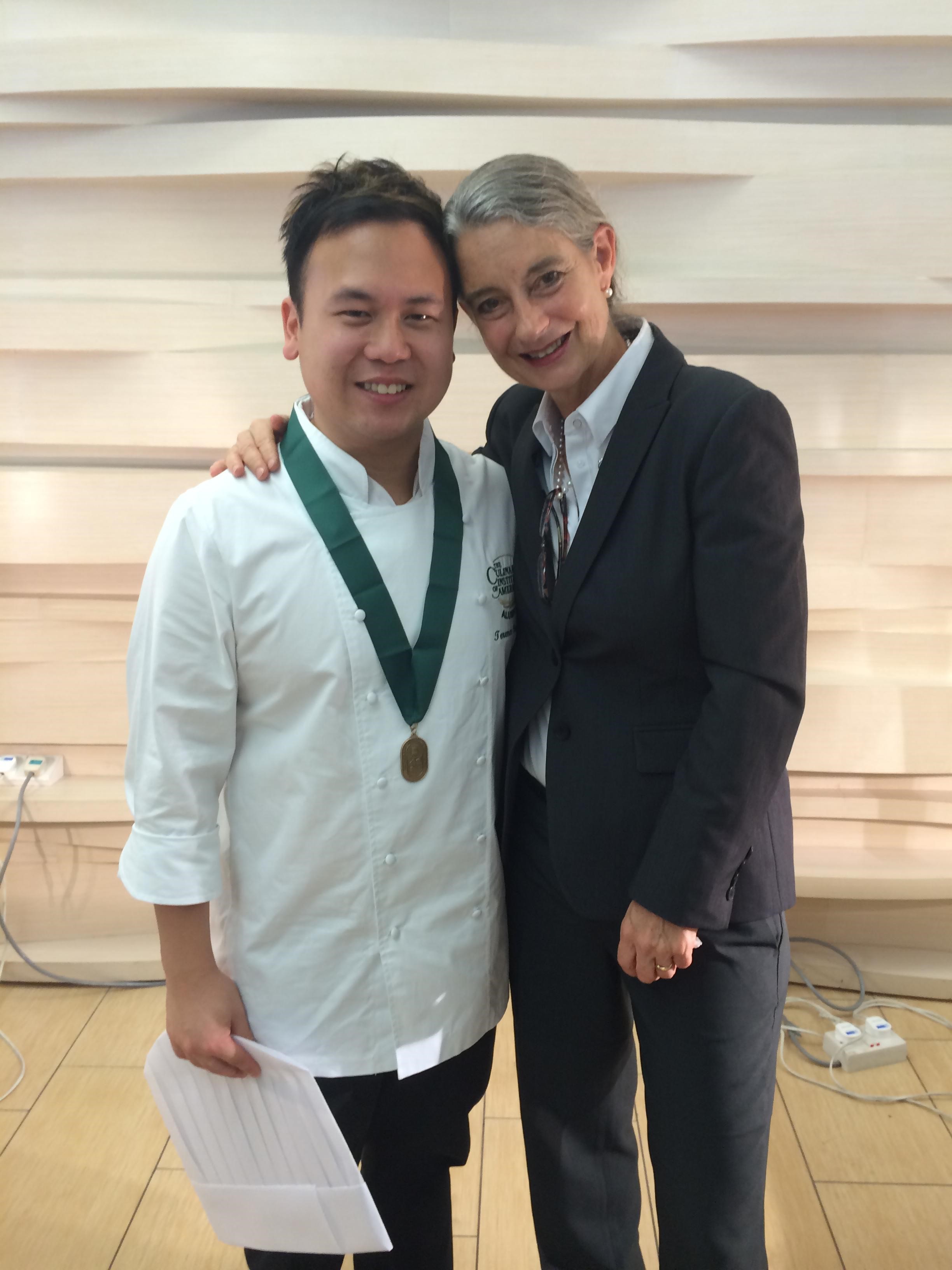 With Chef Eve