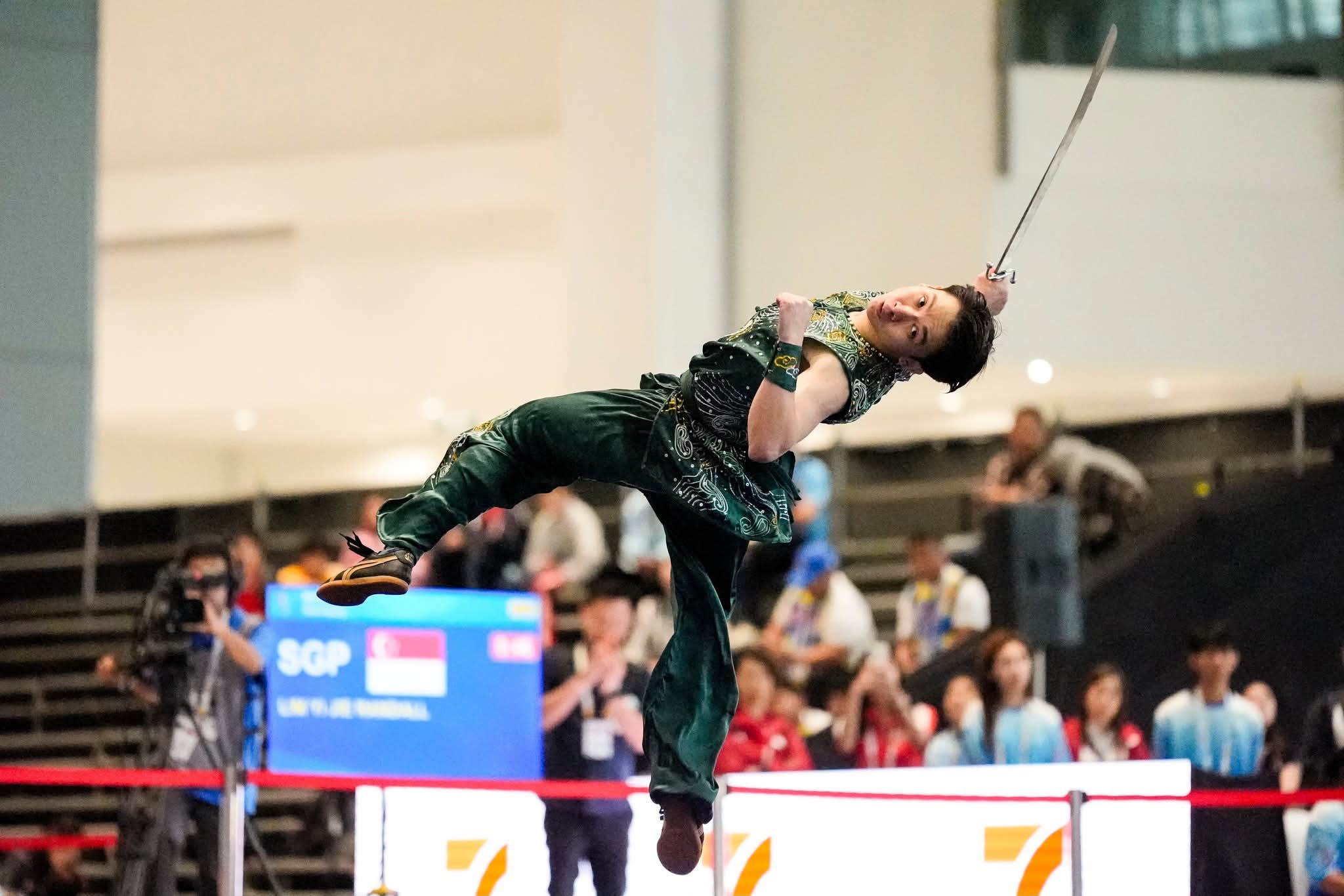 Randall Sim at the SEA Games