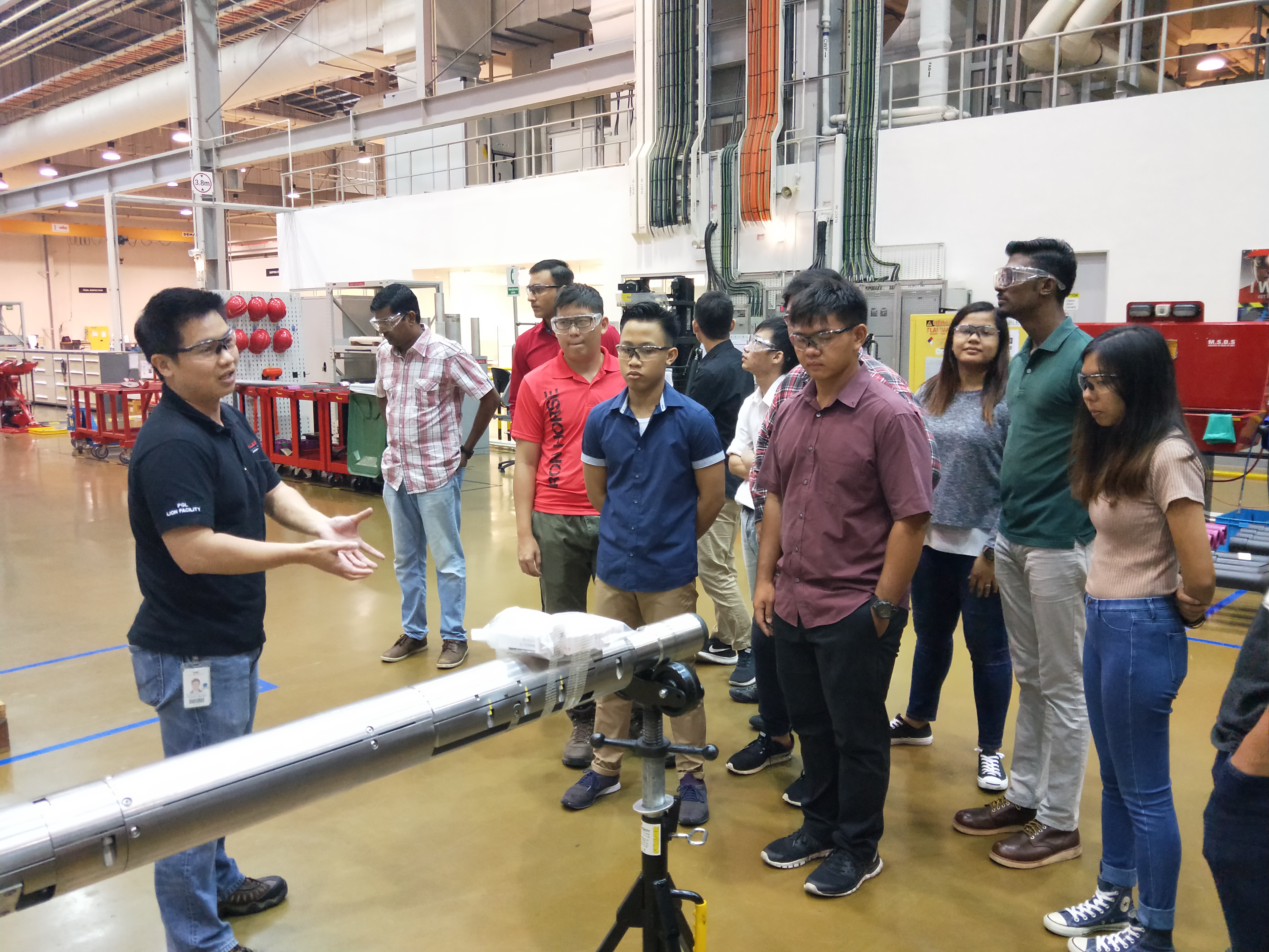 Company Visit to Halliburton Singapore