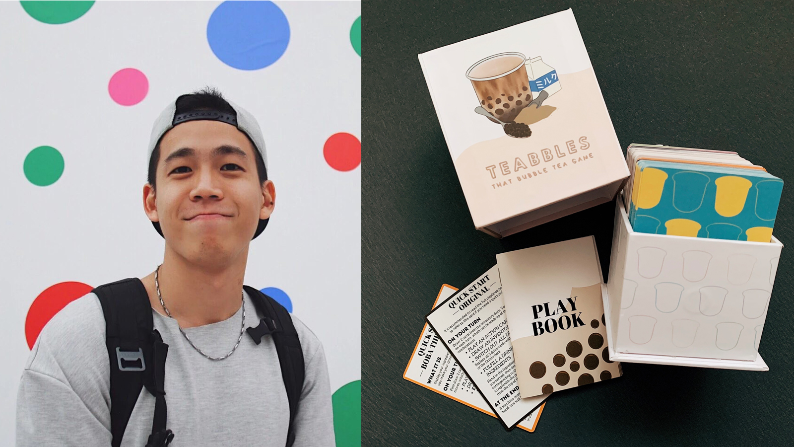 Teabbles Creator Aaron Tan