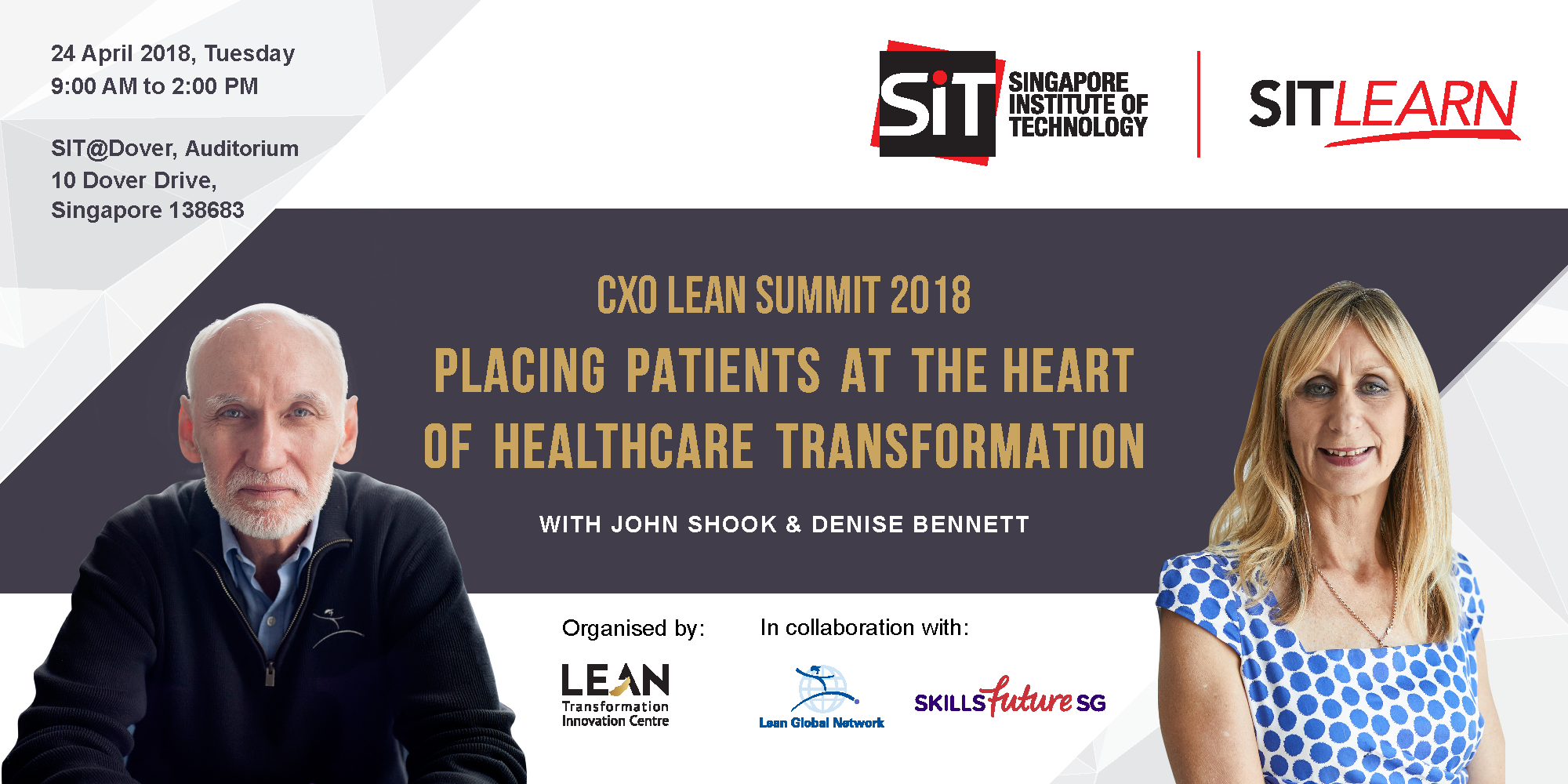 CXO Lean Summit 2018 Banner