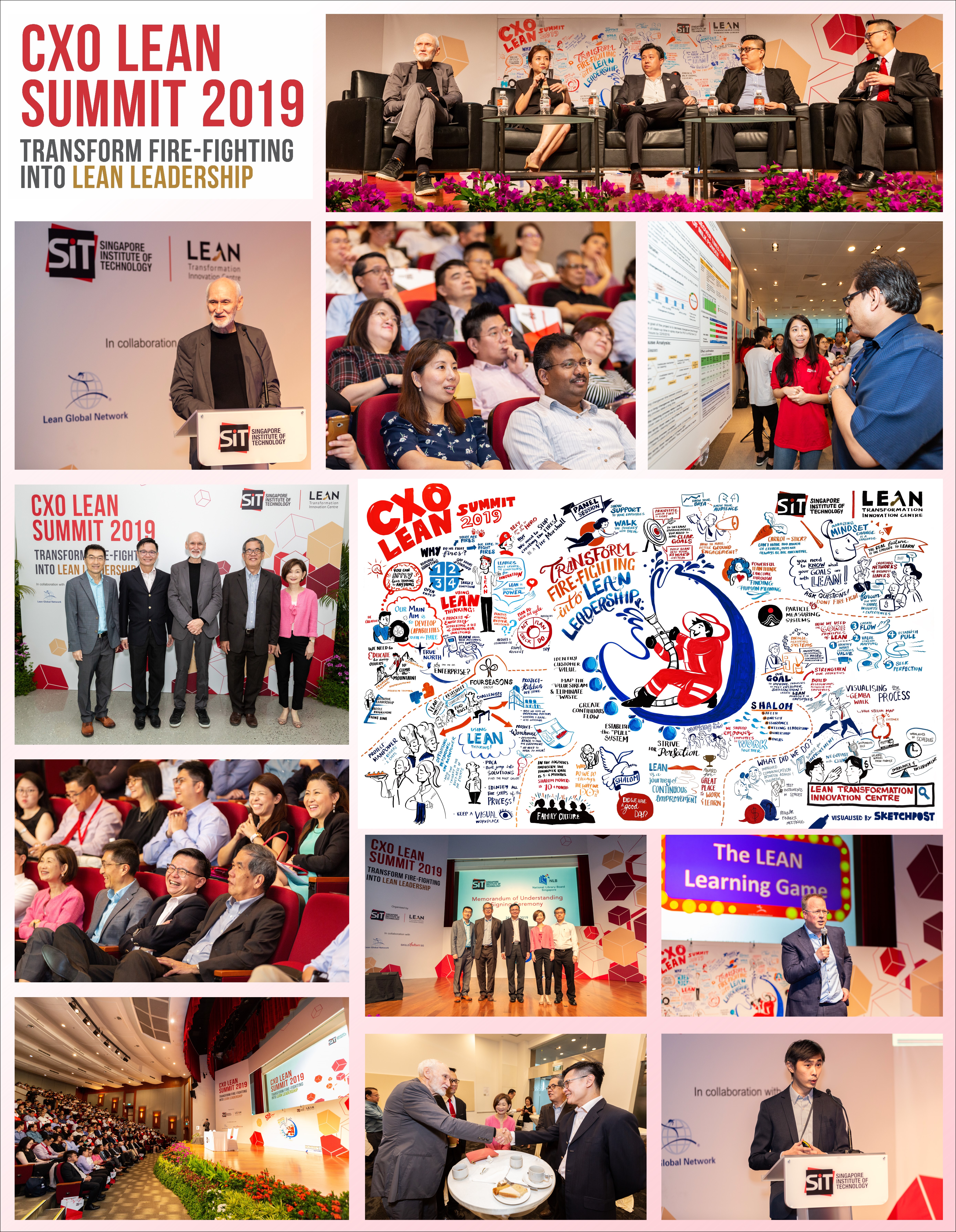 CXO Lean Summit 2019 Collage