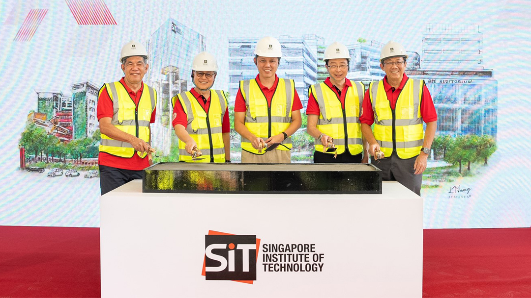 Topping Out Ceremony for SIT's Punggol Campus