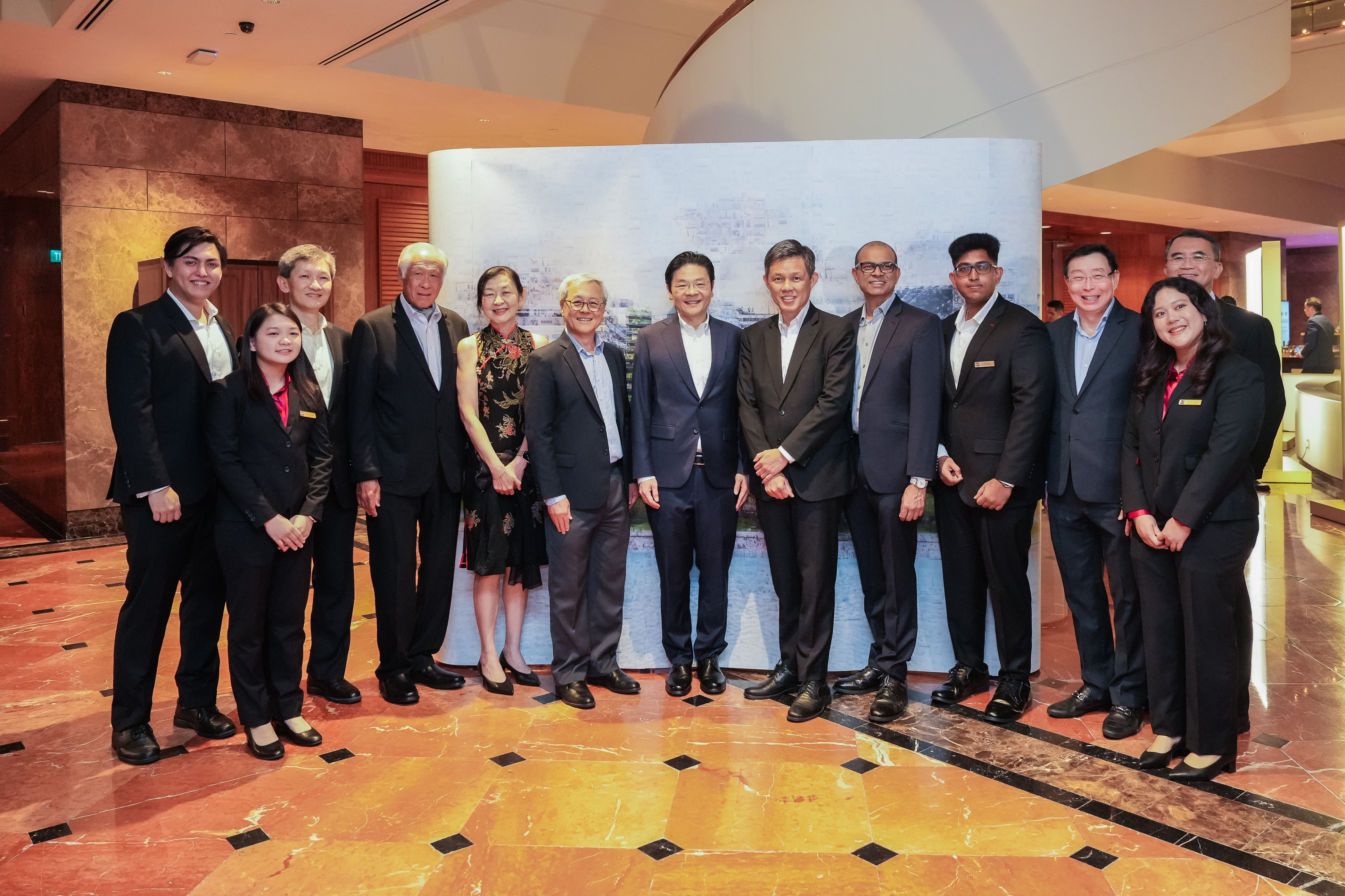 DPM Wong and Ministers at Gala Dinner