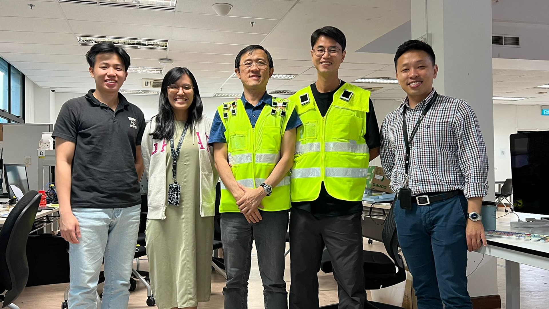 Keeping Cool with a TEC Vest | Singapore Institute of Technology