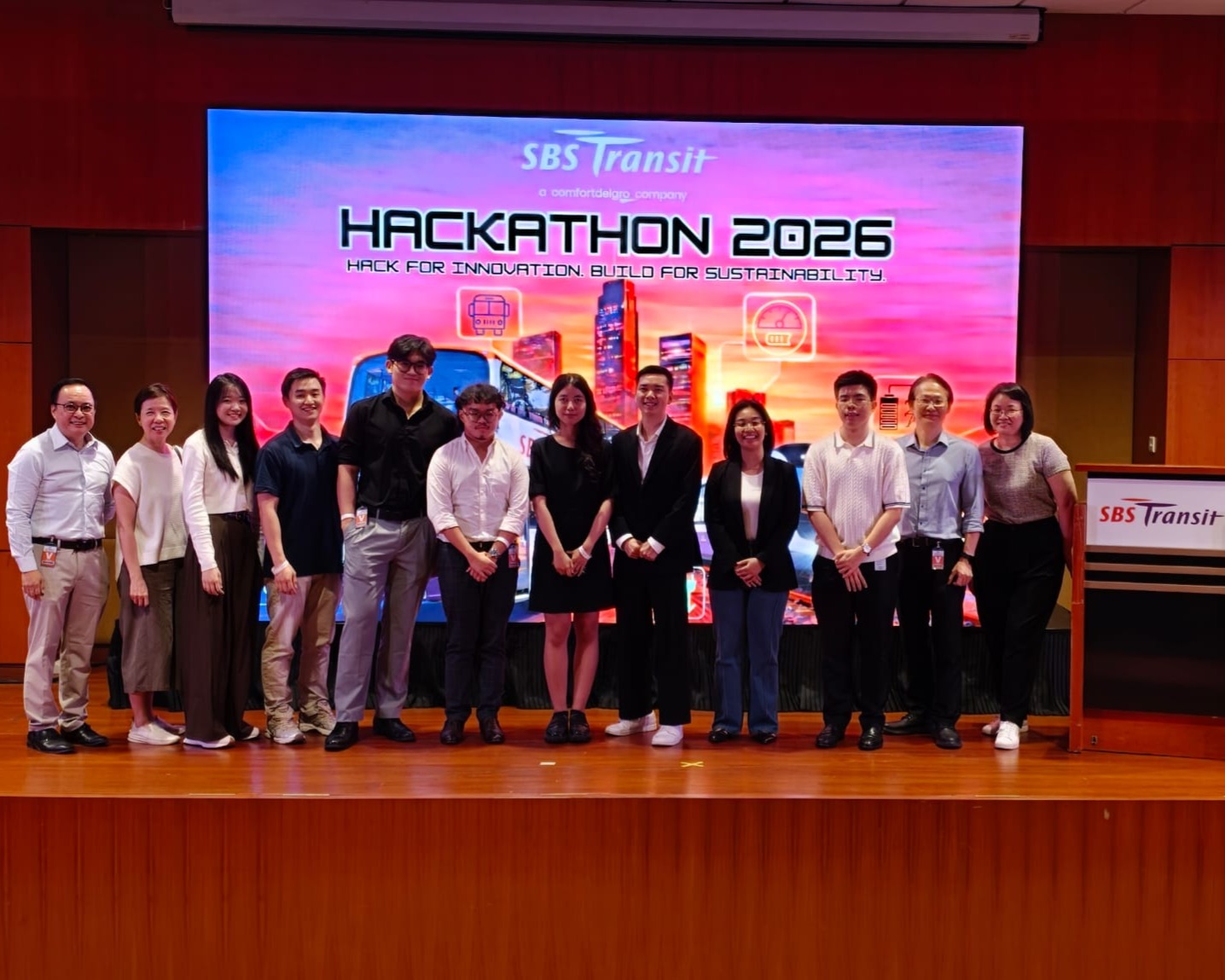 SBS Transit Hackathon 2026: SIT finalists thinking and tinkering solutions for public transport 