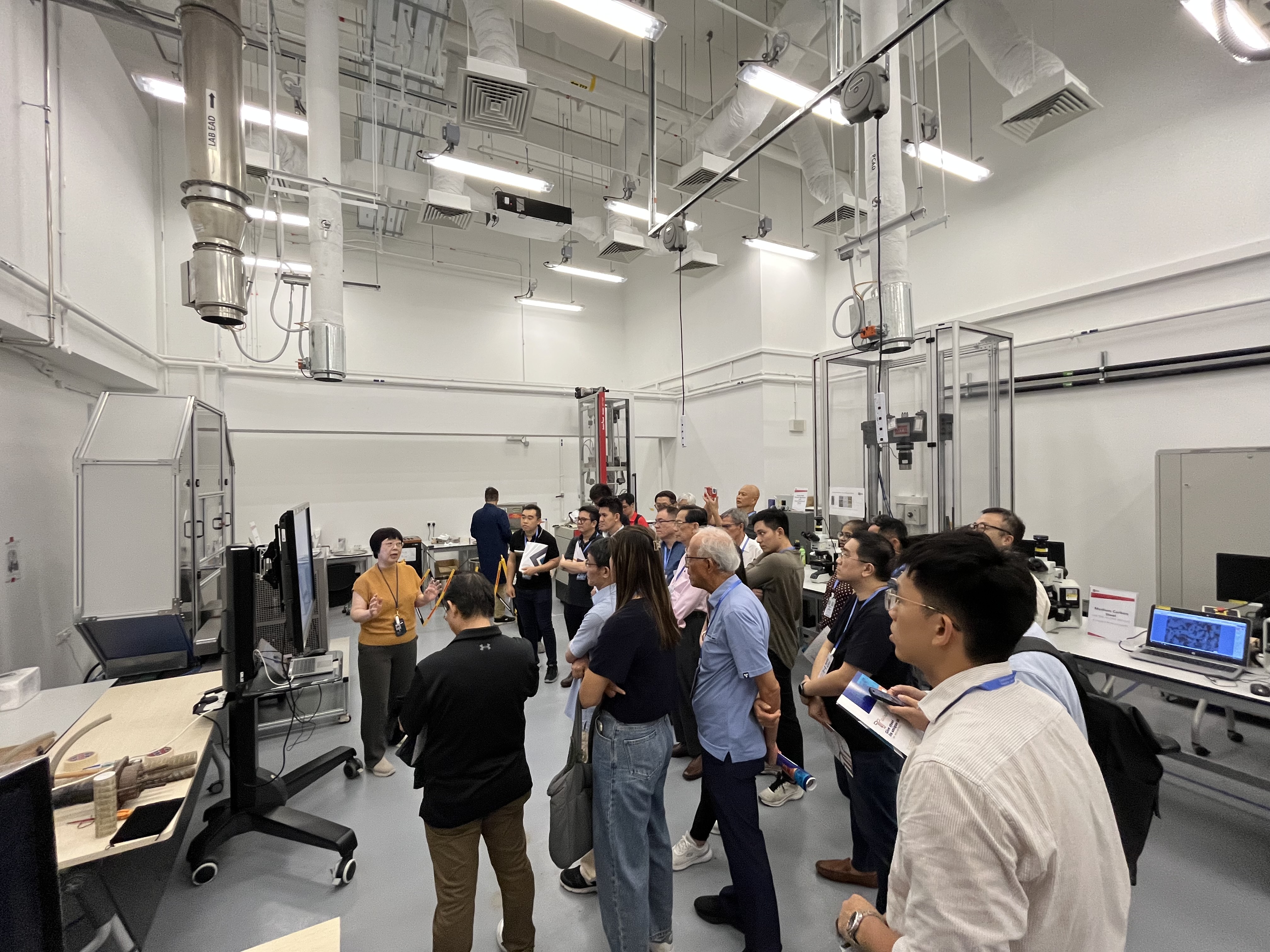 Heat treatment and material behaviour demonstrations (Photo: CTIL)
