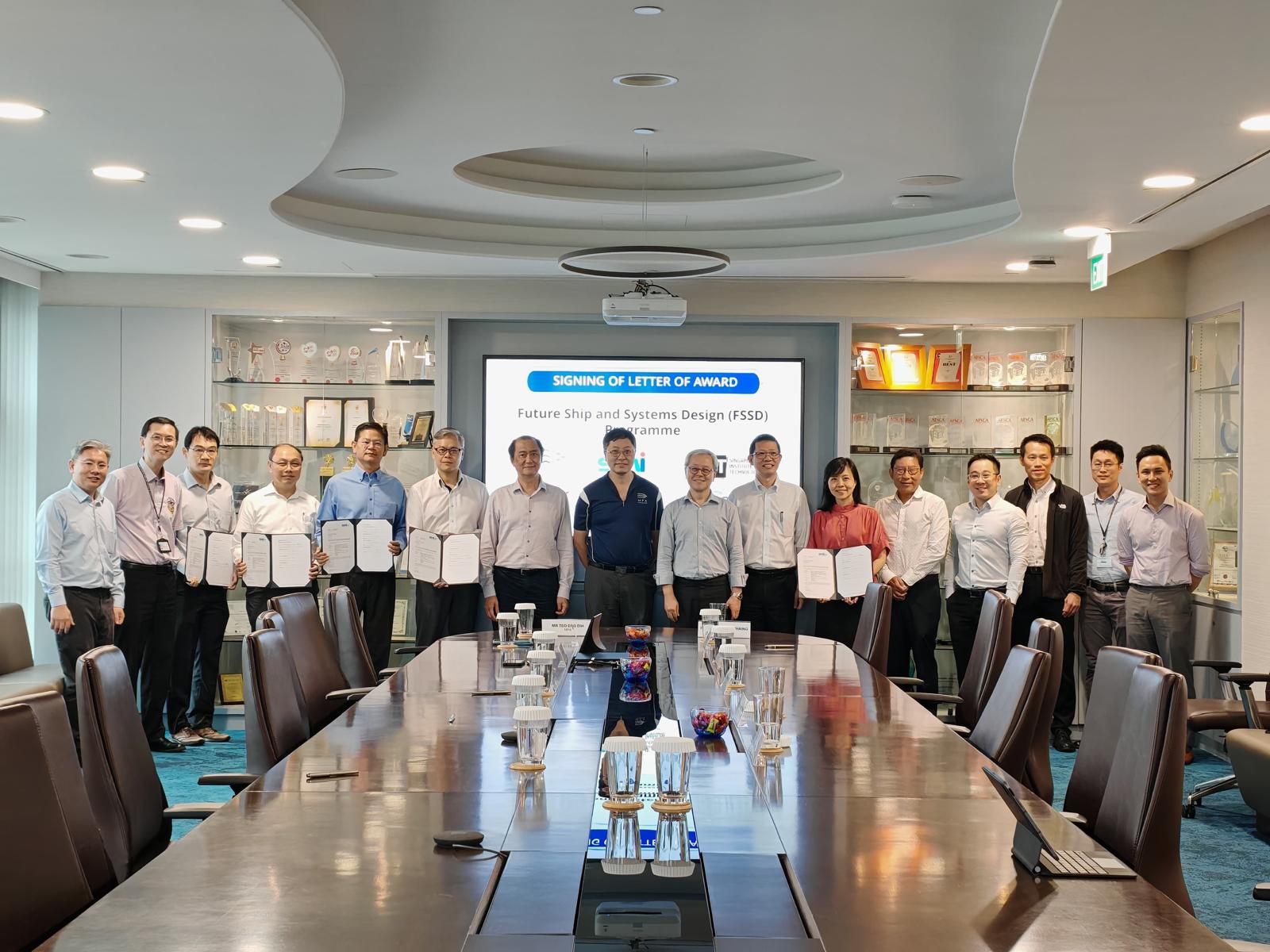 FSSD Program Letter of Award signing ceremony held at MPA in Jul 2024_SIT_MPA and other research partners from NUS, TCOMS, NTU, IHPC.jpg