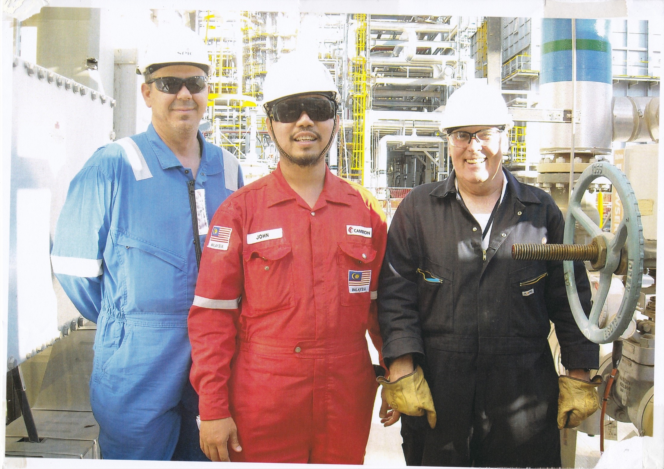 Figure 2 - Commissioning of crude oil desalter systems in a refinery in Saudi Arabia