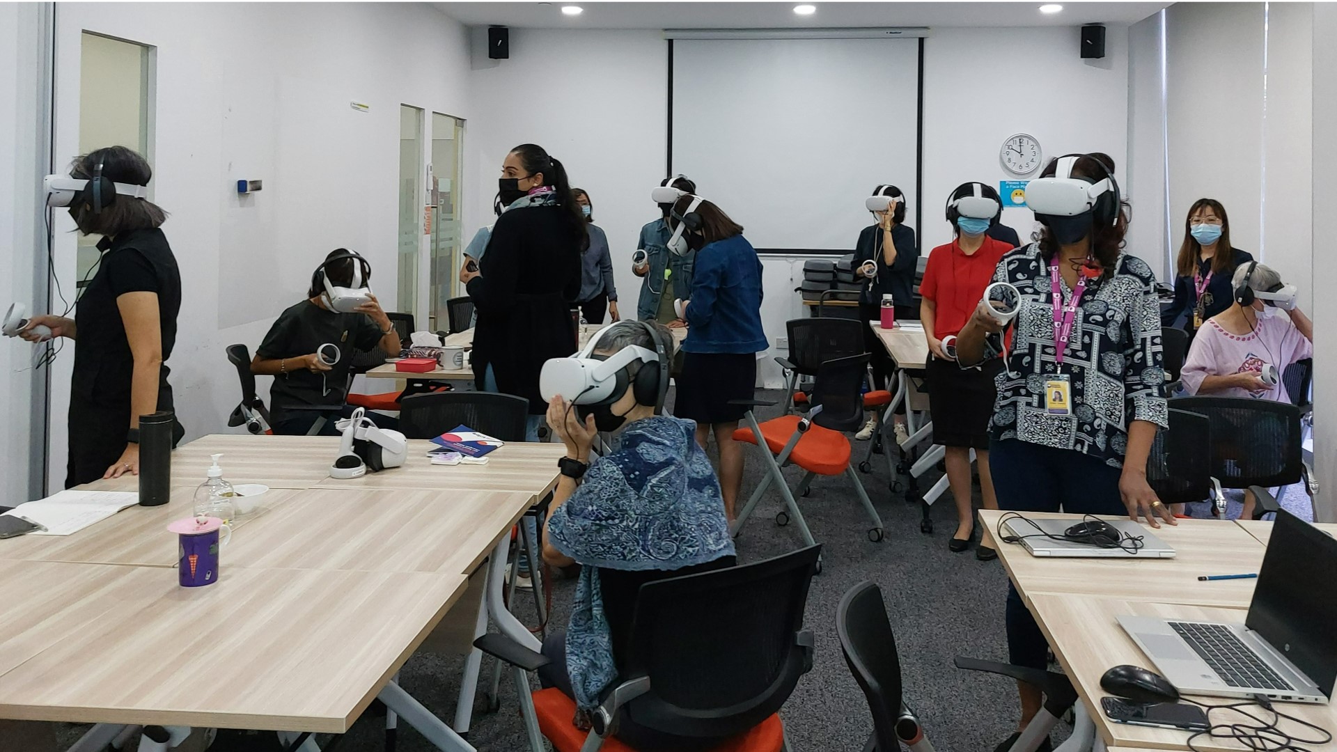 The Virtual Reality Game Gathering Data for Dementia Researchers