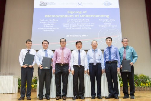 MOU signing between SIT, LTA and INCOSE