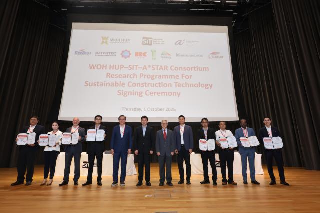 S$30.4 million Consortium Research Programme to scale lower-carbon construction technologies