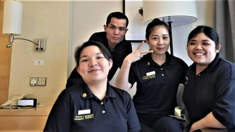 sabrina housekeeping team