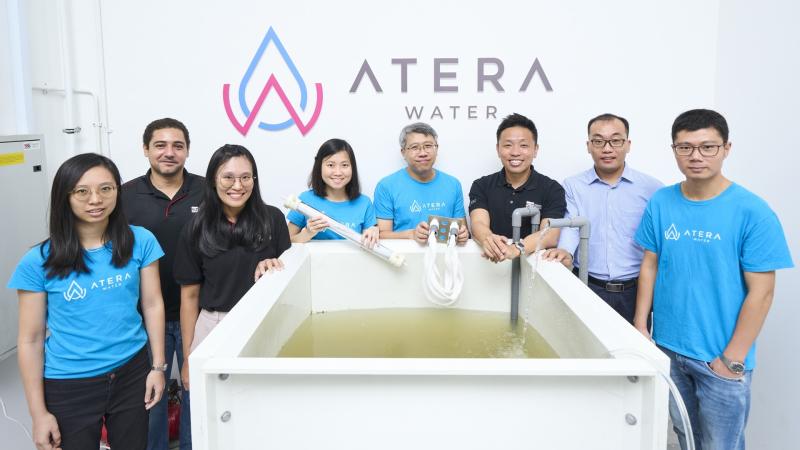 Atera Water,  NTU Singapore and SIT collaboration