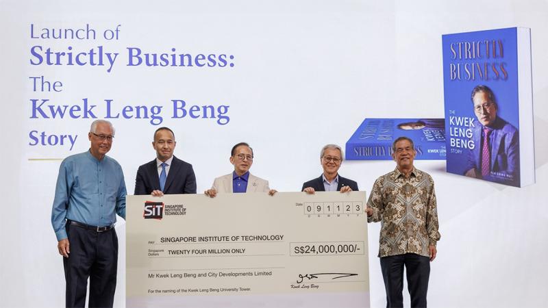 donation of S$24 million to SIT