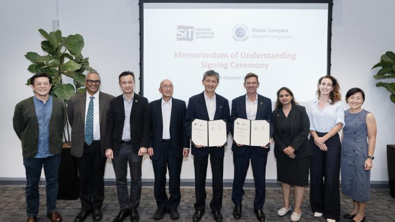 UN Global Compact Network Singapore and Singapore Institute of Technology partner to build sustainability capabilities across Singapore’s business community