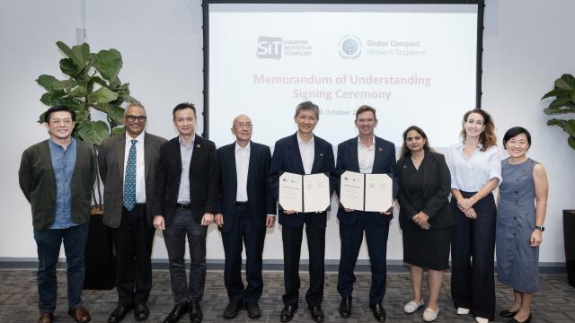 UN Global Compact Network Singapore and Singapore Institute of Technology partner to build sustainability capabilities across Singapore’s business community