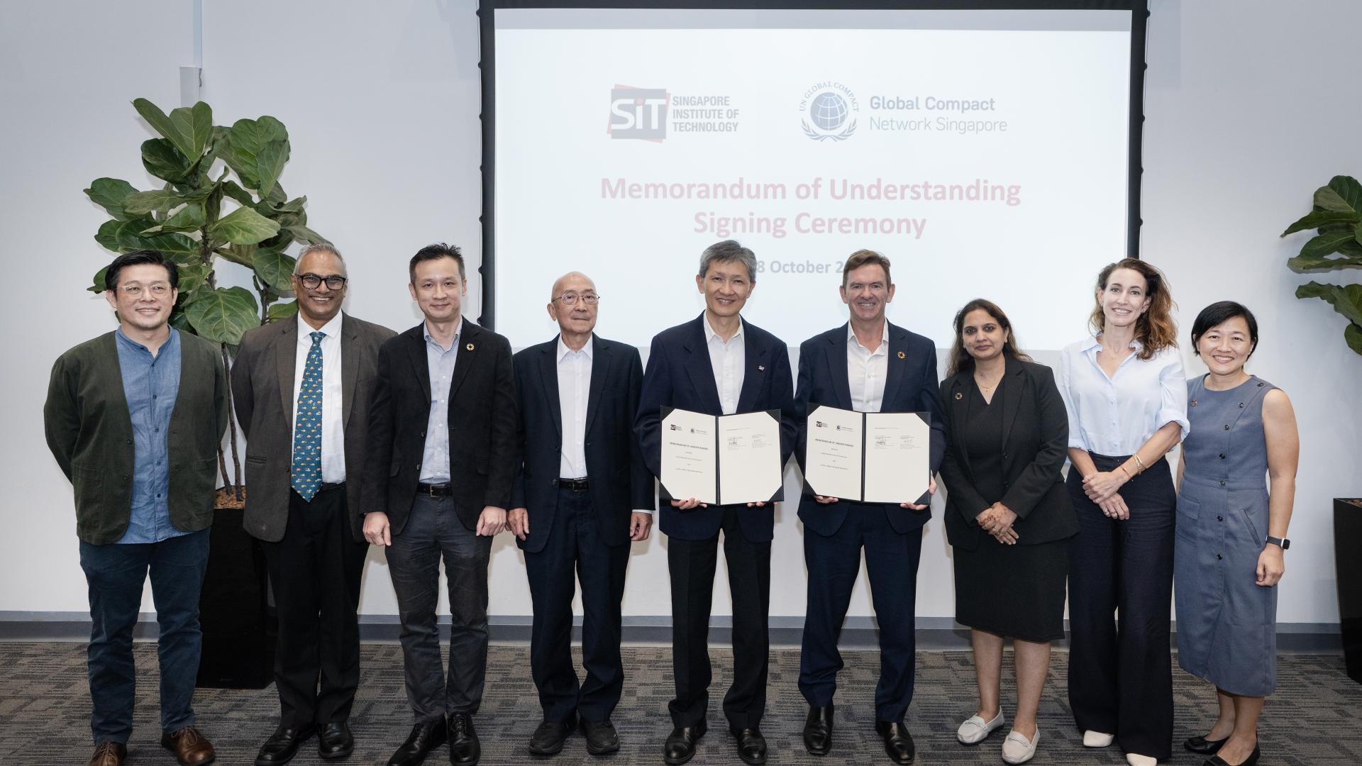 UN Global Compact Network Singapore and Singapore Institute of Technology partner to build sustainability capabilities across Singapore’s business community