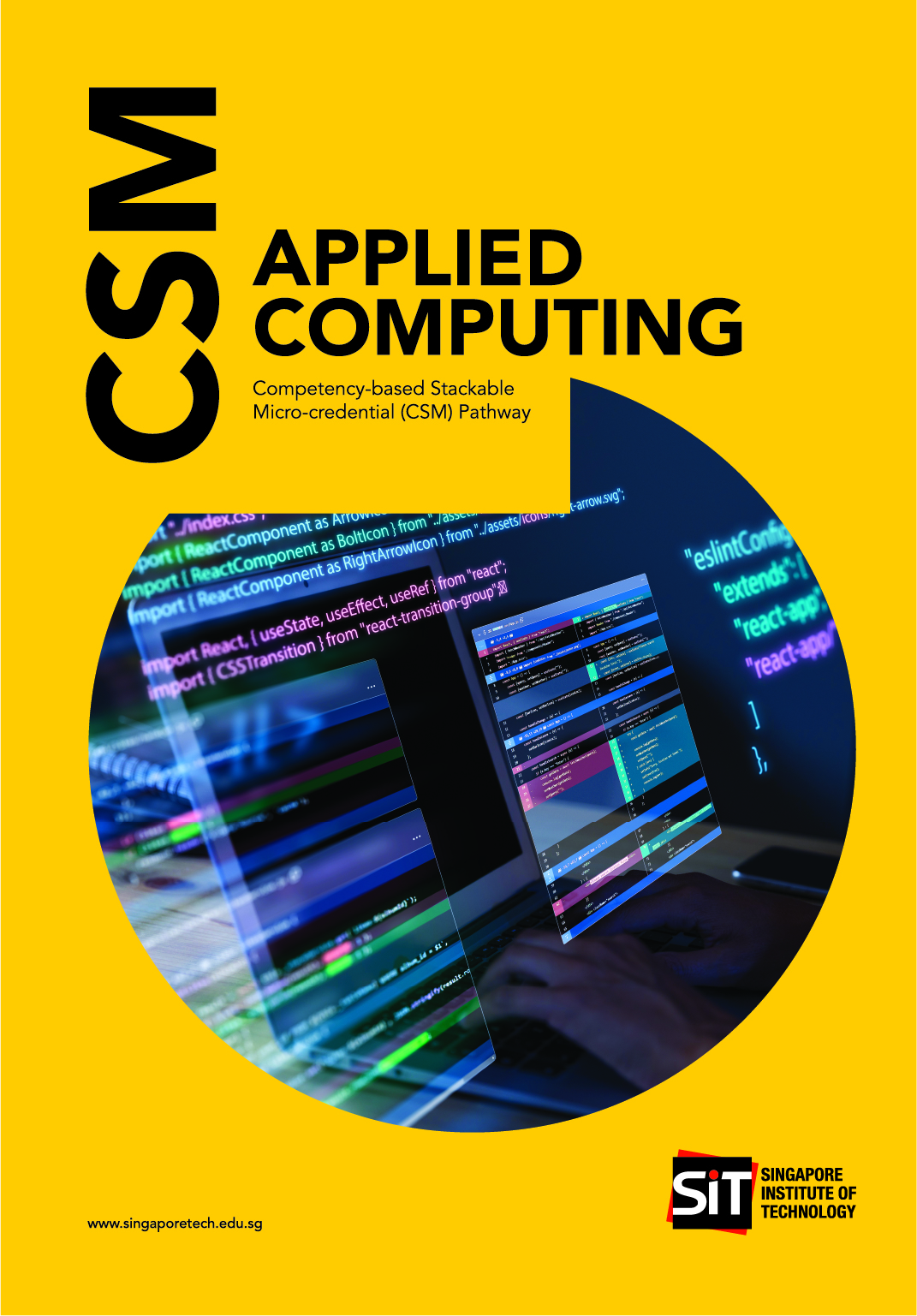 CSM Pathway in Applied Computing Brochure Cover