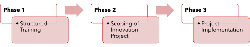 ILP Three-phase Journey Diagram
