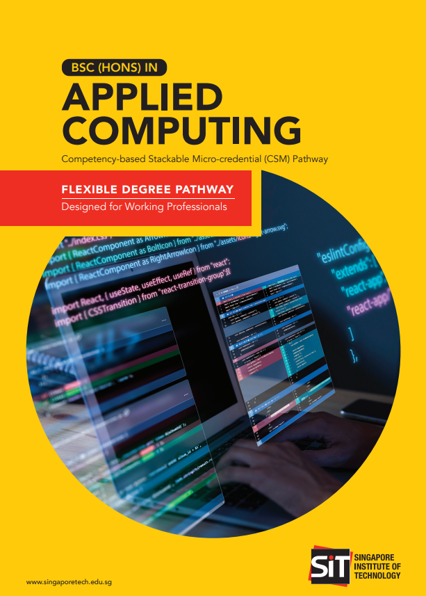 CSM Pathway in Applied Computing Brochure Cover