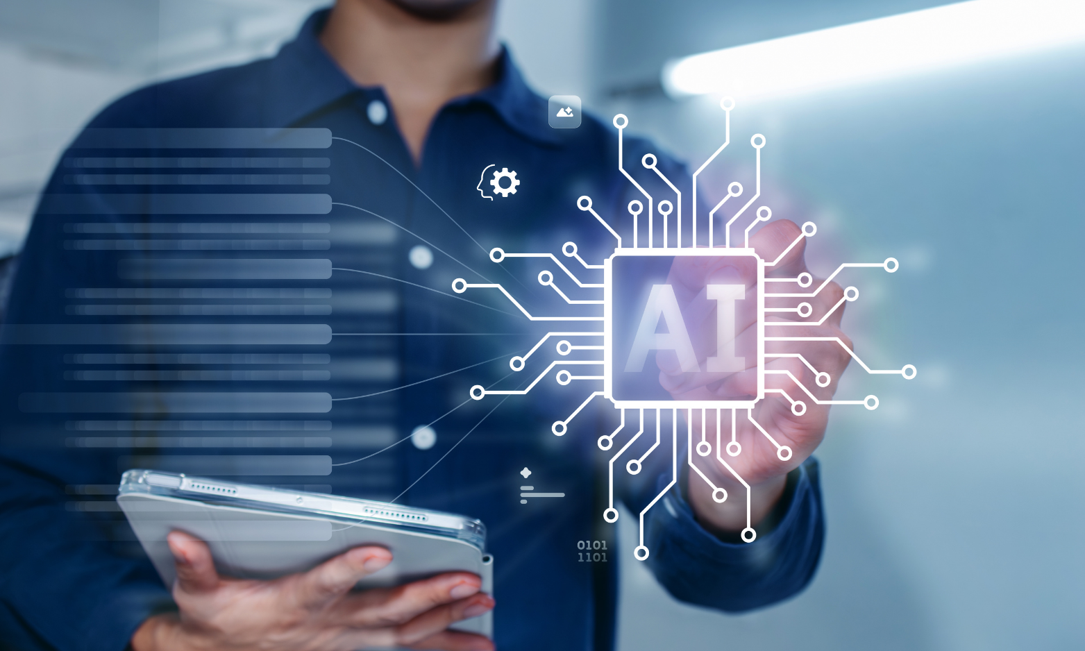 professionals analysing AI bias data